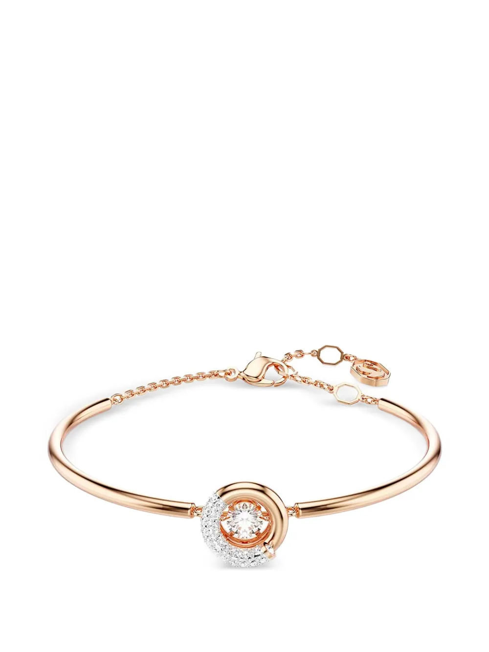 Swarovski Dextera crystal-embellished bangle bracelet - Oro