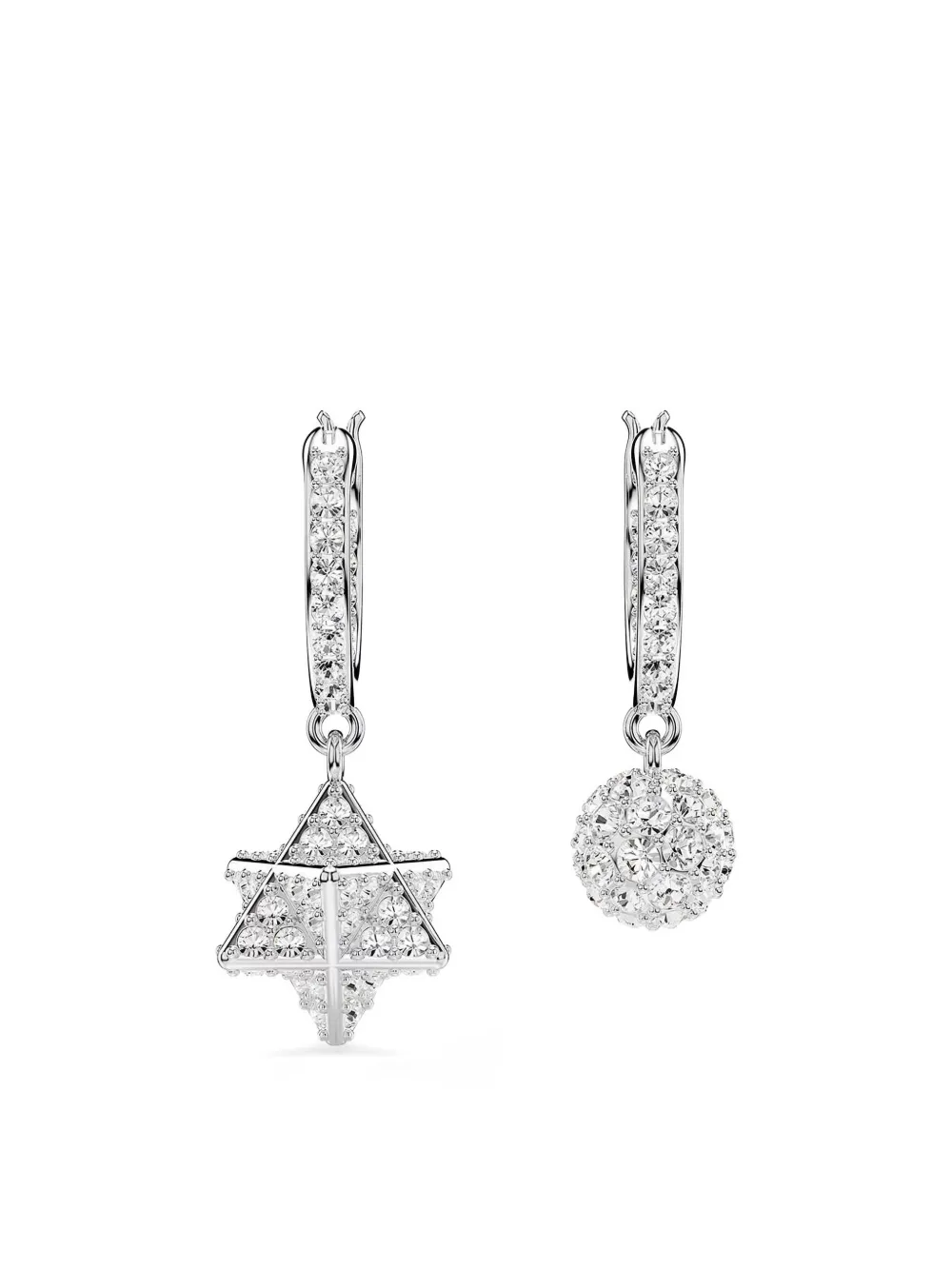 Dextera geometric embellished earrings