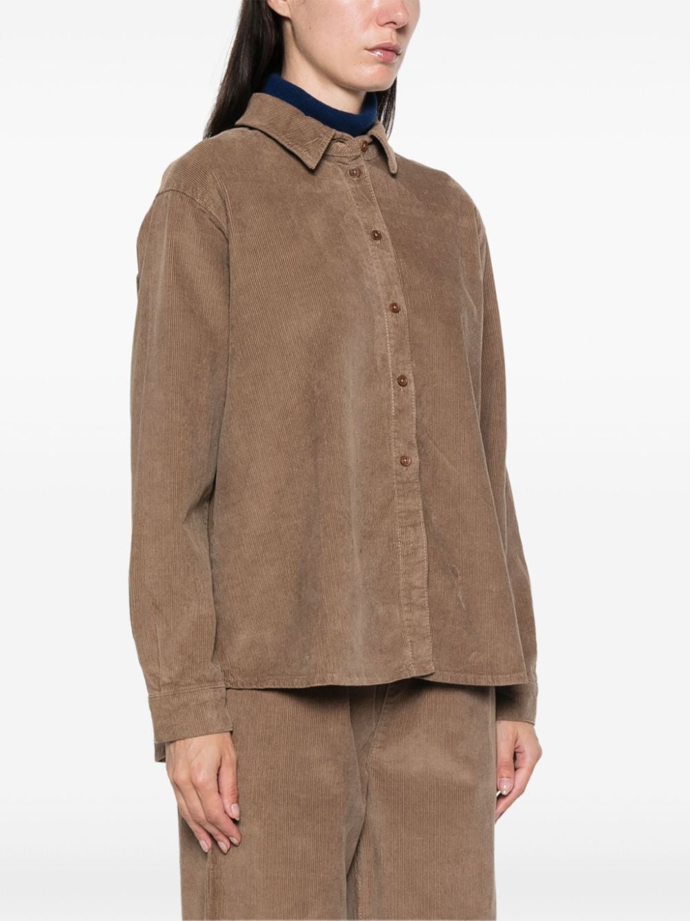 Shop Skall Studio Millington Shirt In Brown