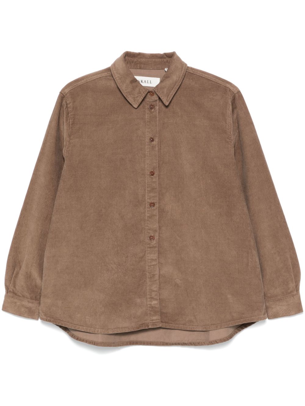 Shop Skall Studio Millington Shirt In Brown