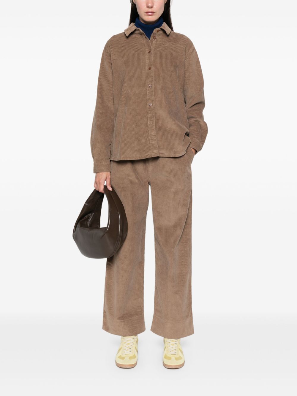 Shop Skall Studio Millington Shirt In Brown