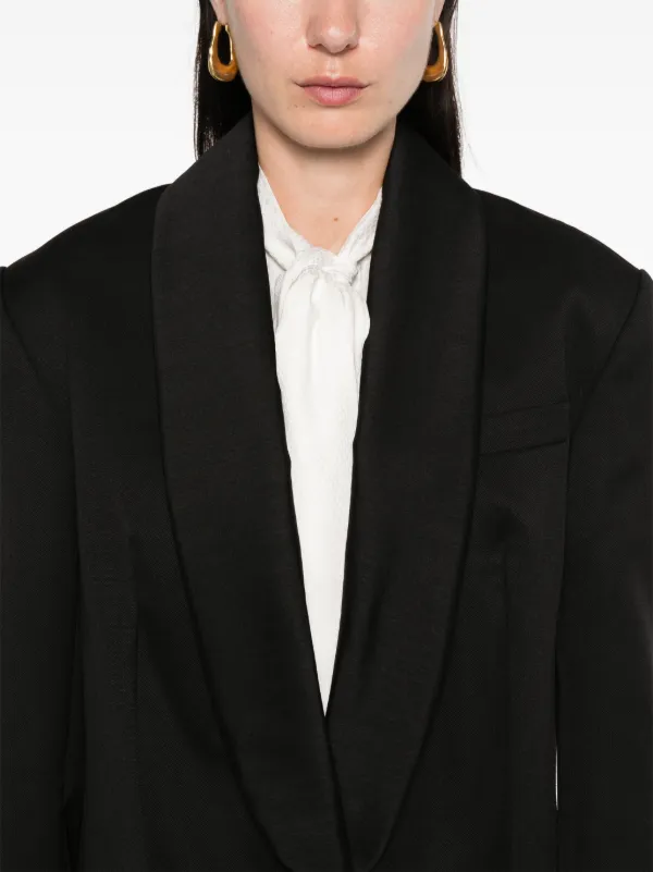 ZIMMERMANN Shawl Tux Blazer | Black | FARFETCH