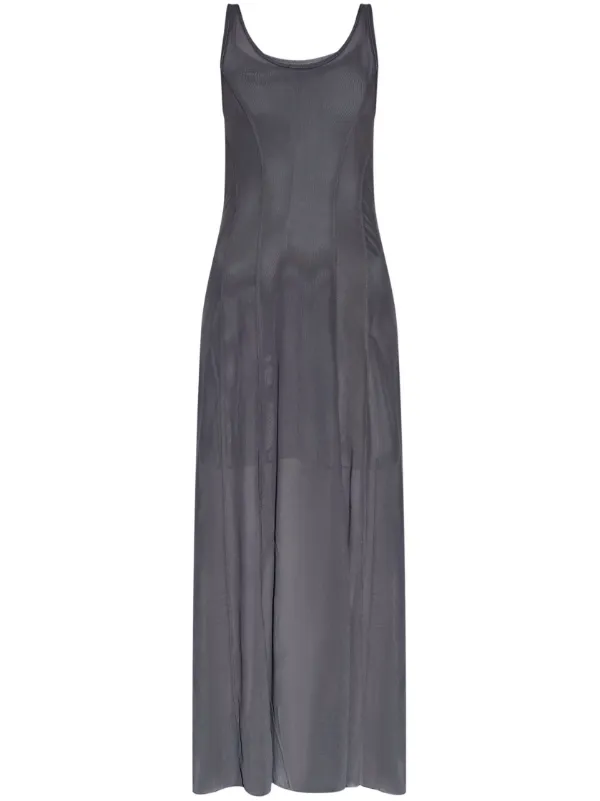 Gestuz MessiGZ Maxi Dress Grey FARFETCH CA