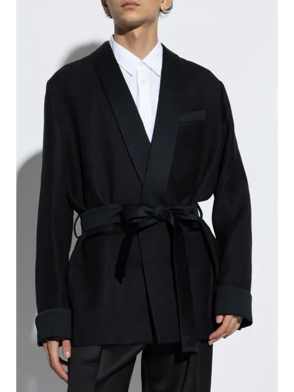 AMIRI tie-waist Blazer | Black | FARFETCH
