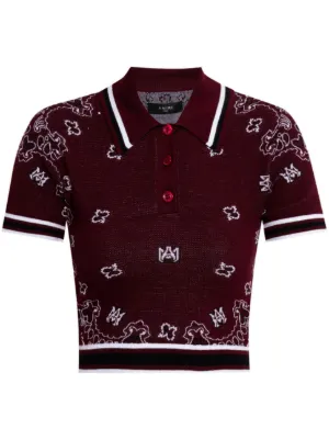 Tシャツ・カットソー AMIRI Woman Polo Shirt Violet AWKNPO1007 BURGUNDY Sport-Tek Women's PosiCharge Active Textured Polo | Product