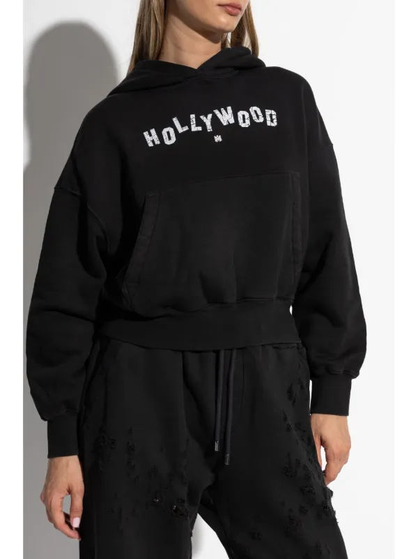 AMIRI Hollywood Hoodie | Black | FARFETCH GE