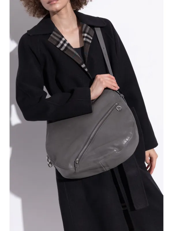 Burberry shoulder bag grey on sale