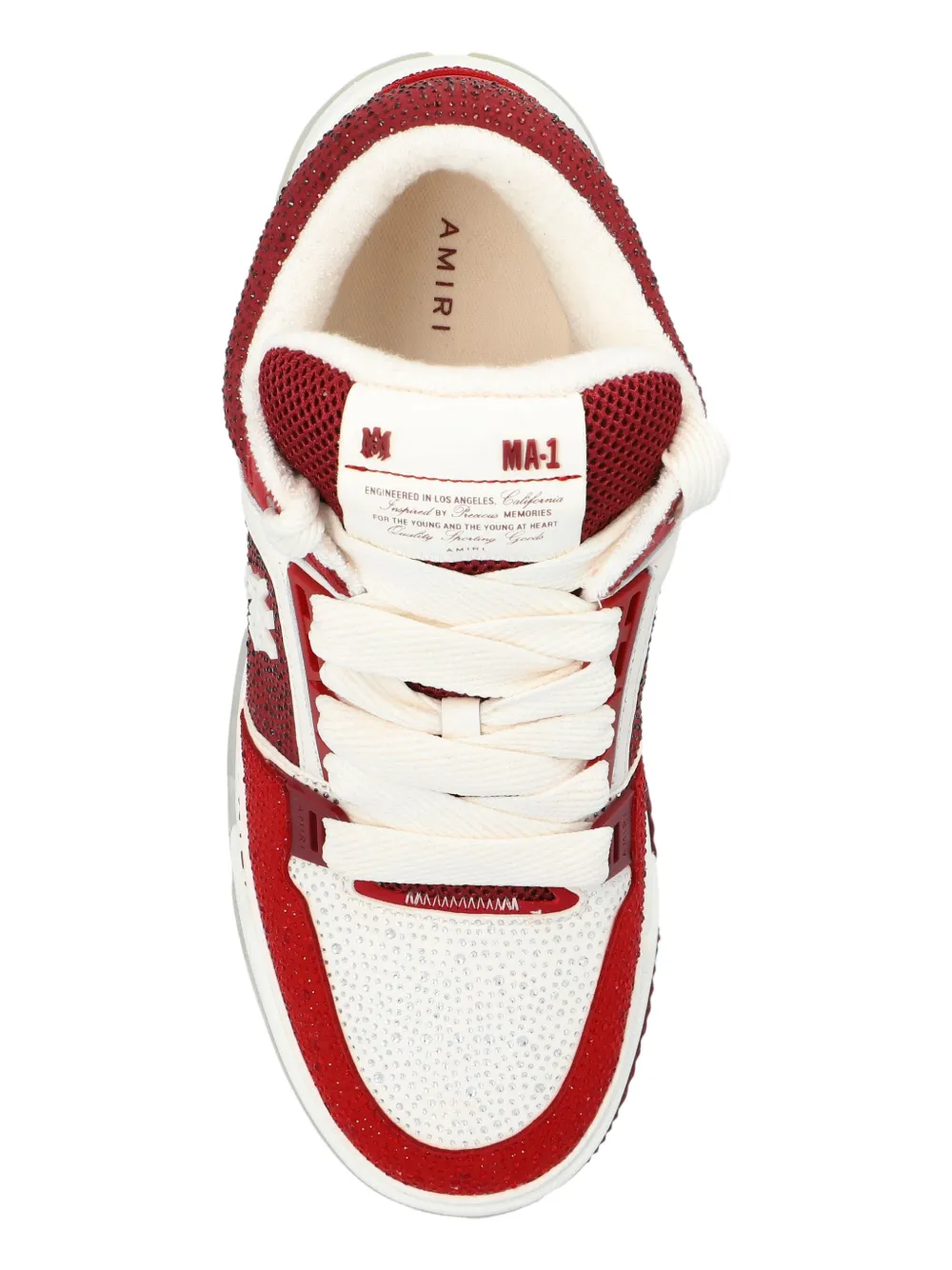 AMIRI Crystal MA-1 Sneakers | Red | FARFETCH