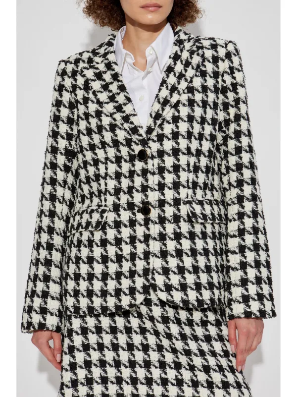 Kate spade houndstooth coat hotsell