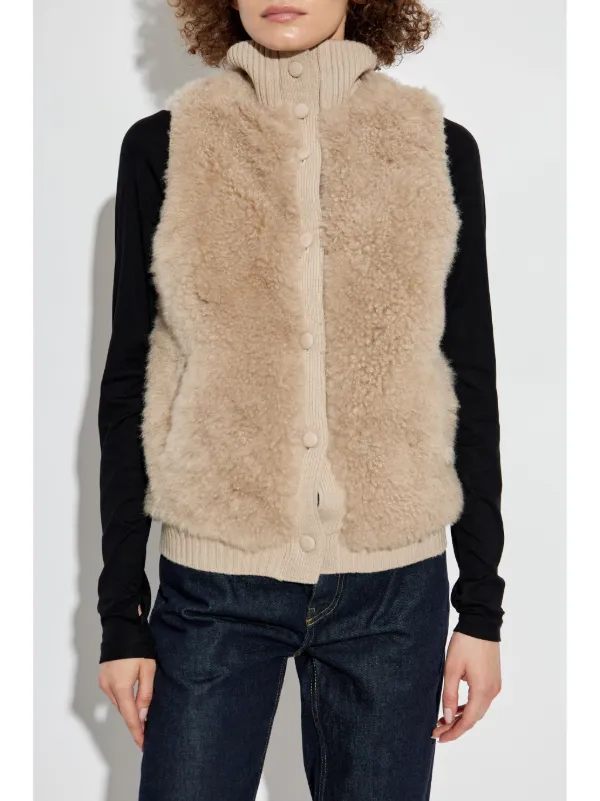 Yves Salomon newest fur vest