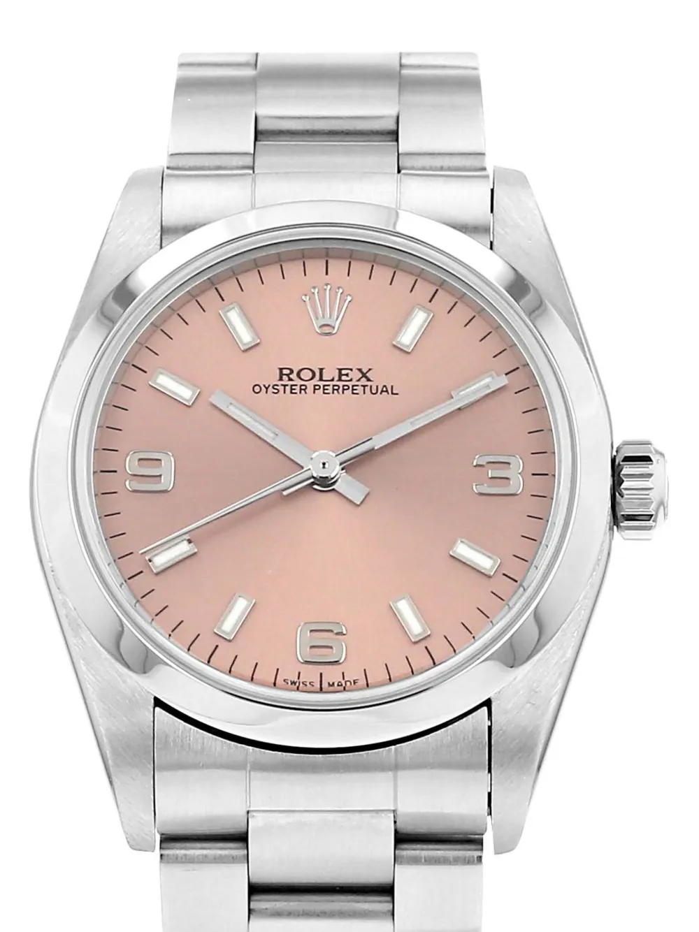 Rolex 1998 pre-owned Oyster Perpetual 31mm - Roze