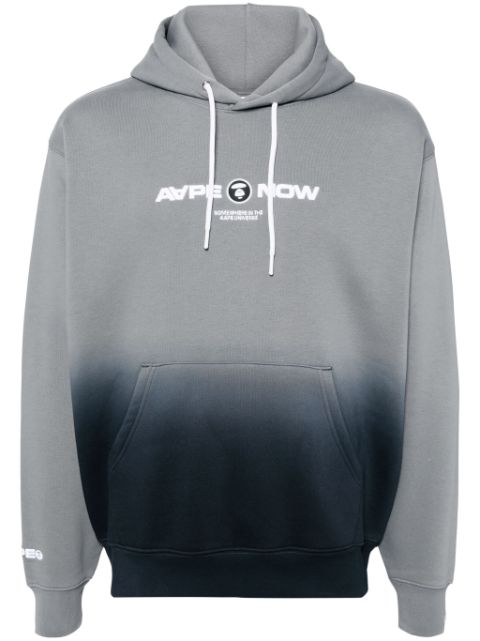 AAPE BY *A BATHING APE logo-patched hoodie Men