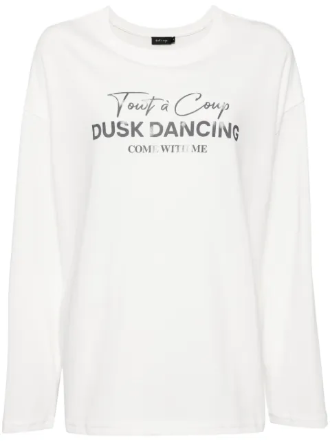 tout a coup logo-printed T-shirt
