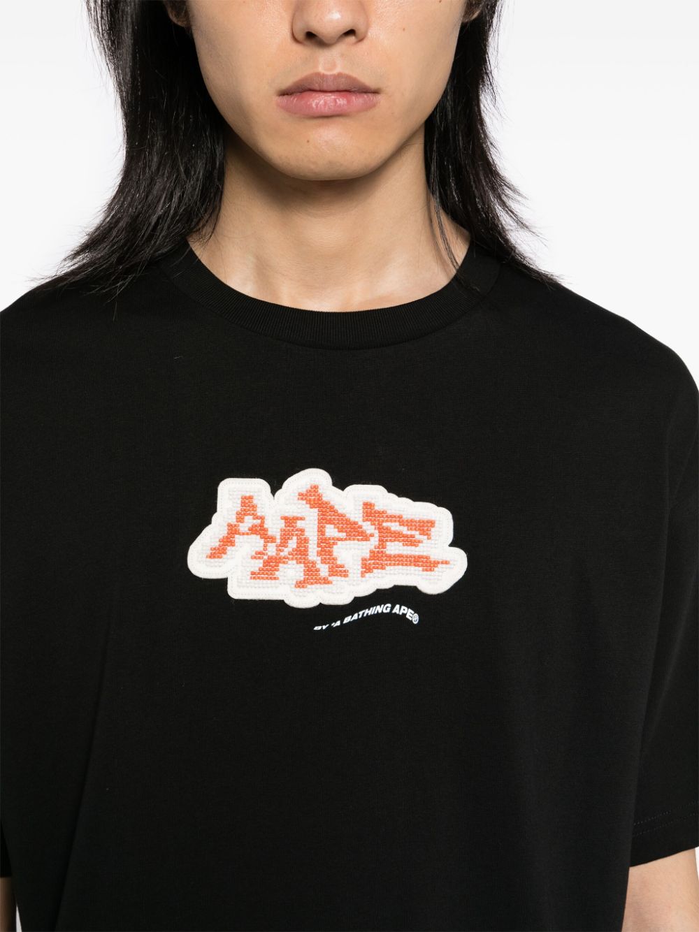 AAPE BY *A BATHING APE logo-embellished cotton T-shirt Men