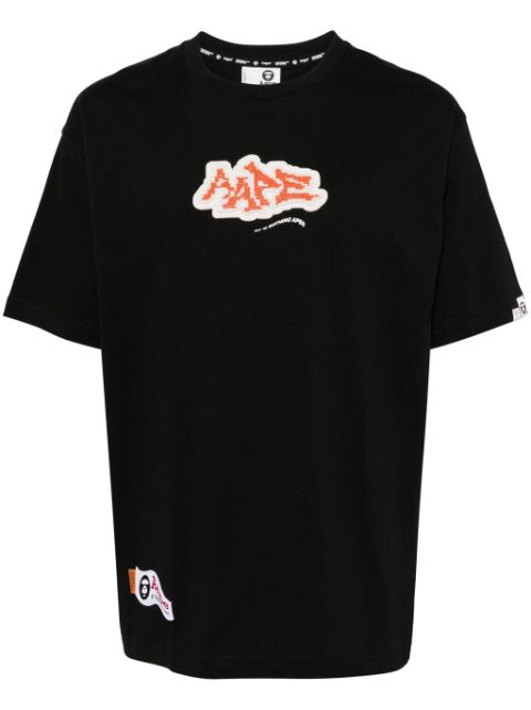 AAPE BY *A BATHING APE logo-embellished cotton T-shirt Men