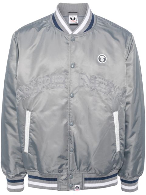 AAPE BY *A BATHING APE AAPE NOW baseball jacket Men