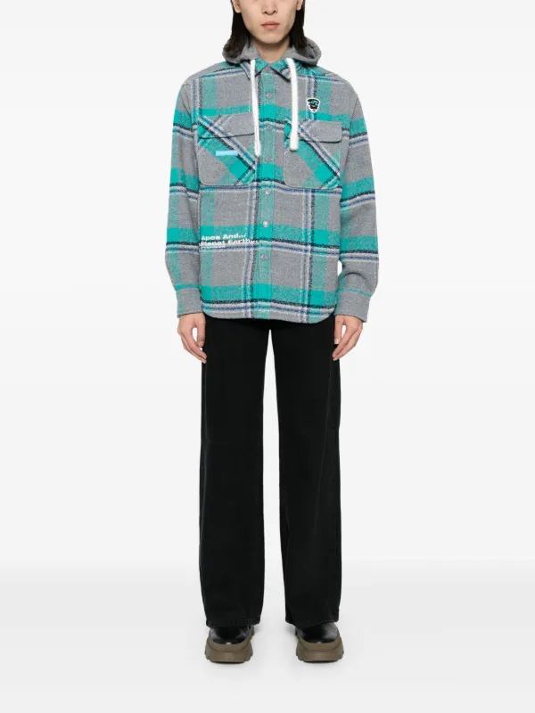 A BATHING APE グレー ジャケット jersey jacket s-l400.jpg