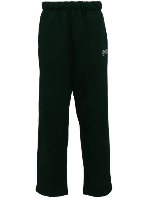 CHOCOOLATE logo-embroidered cotton track pants