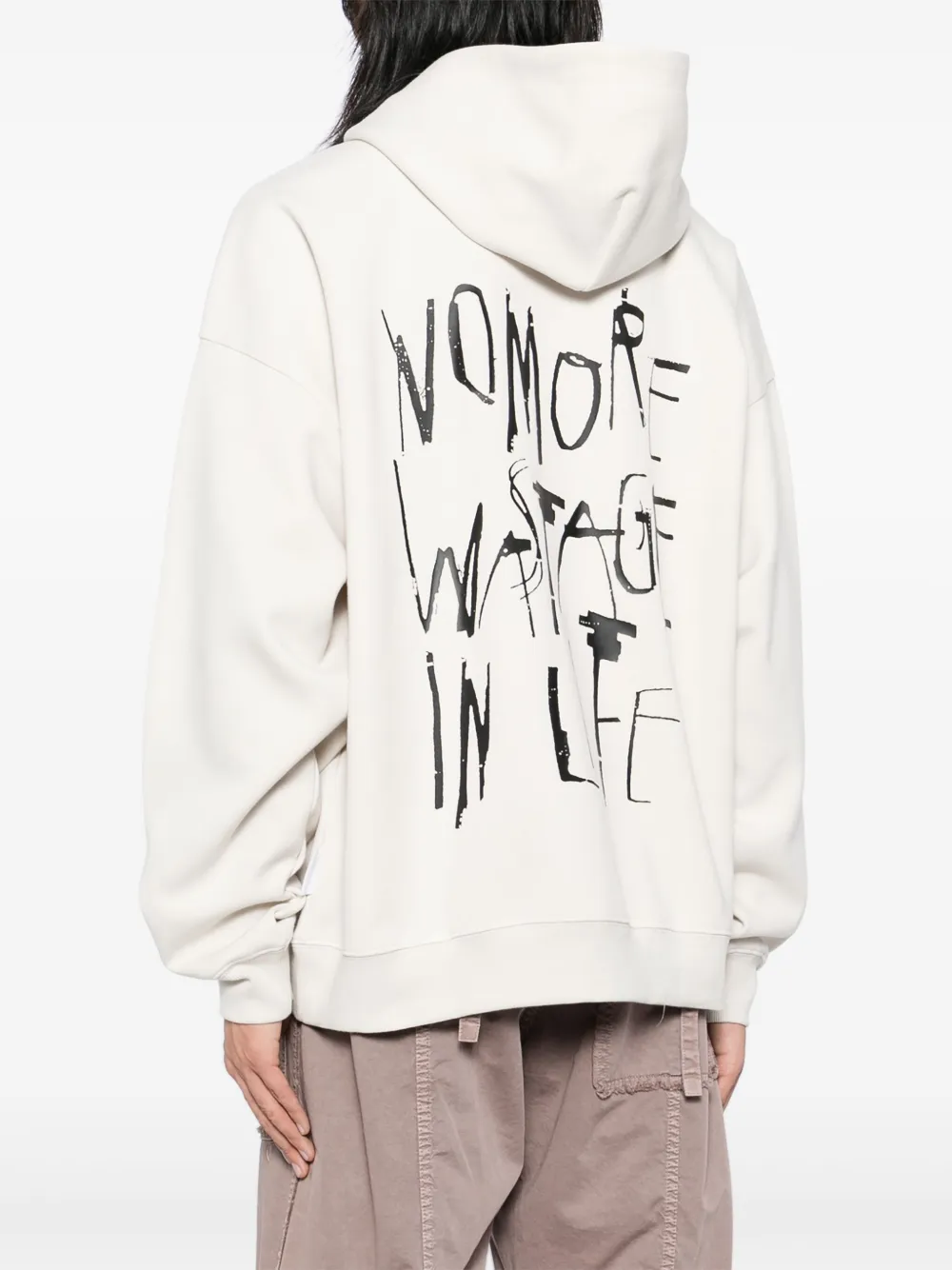 izzue Hoodie met halve rits Grijs
