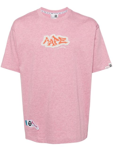 AAPE BY *A BATHING APE logo print short sleeve tee Men