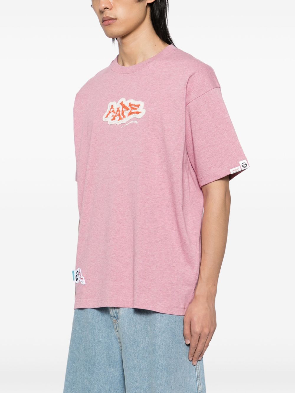 AAPE BY *A BATHING APE logo print short sleeve tee Men