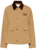 CHOCOOLATE zipped jacket - Brown