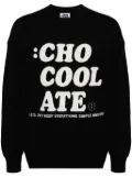 CHOCOOLATE logo jumper - Black
