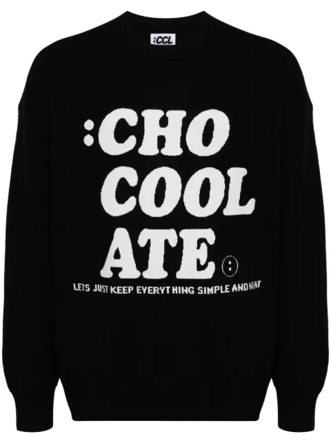CHOCOOLATE pull à logo