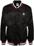 AAPE BY *A BATHING APE® logo-patch bomber jacket - Black