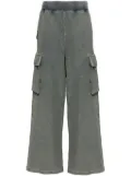 izzue cargo cotton-blend trousers - Blue