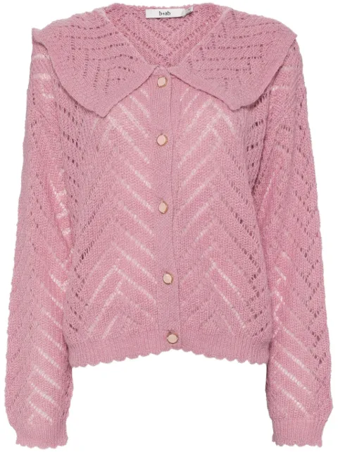 b+ab long-sleeved button-up cardigan