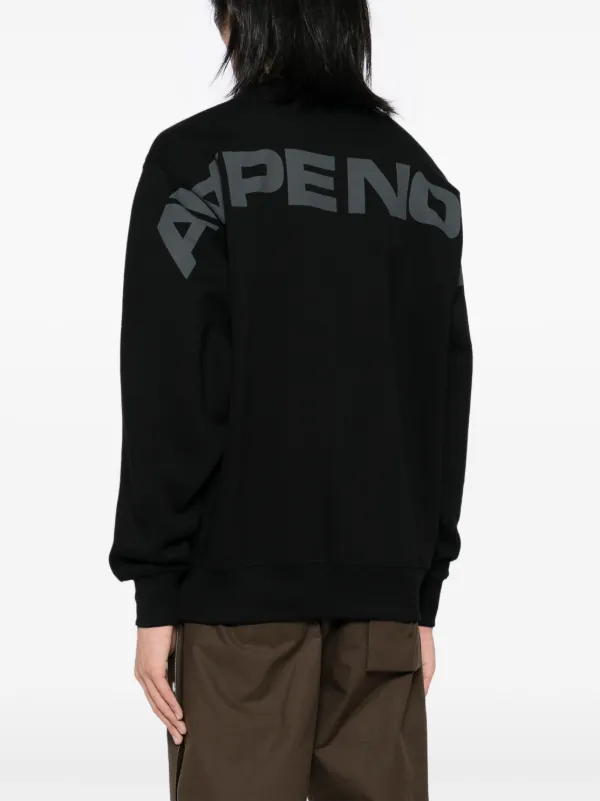 AAPE BY *A BATHING APE® logo-patch crew-neck Sweatshirt