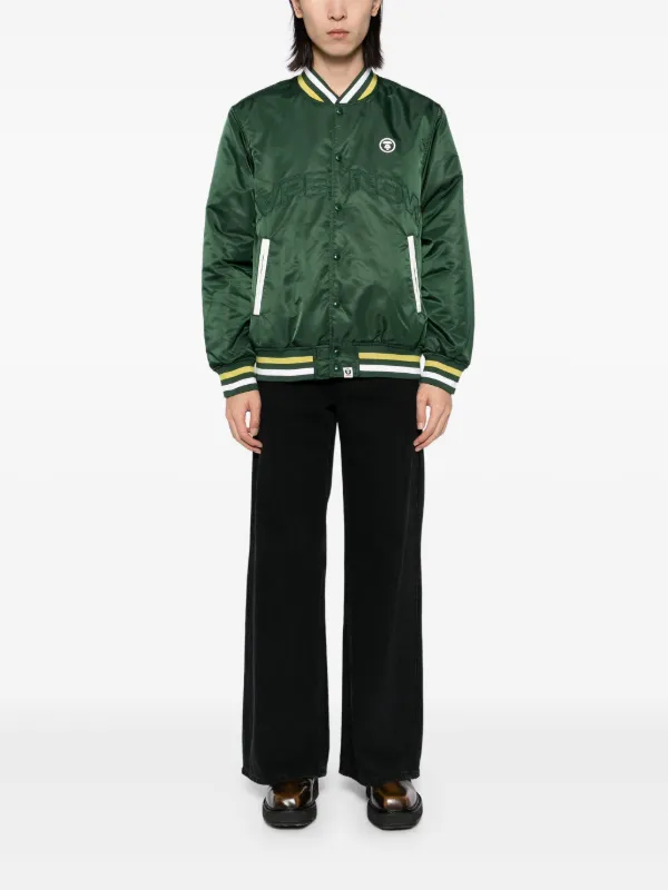AAPE BY *A BATHING APE® ボンバージャケット | グリーン | FARFETCH JP