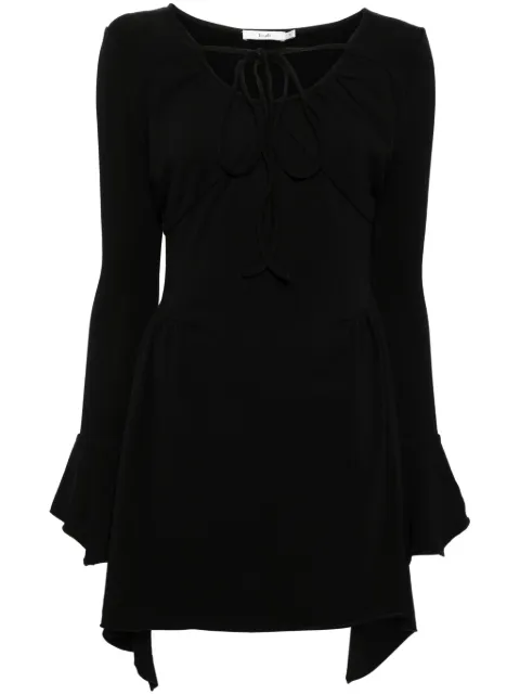 b+ab gathered dress 4F605AI - 0