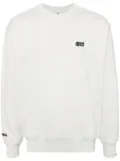 AAPE BY *A BATHING APE® logo-patched sweatshirt - Grey