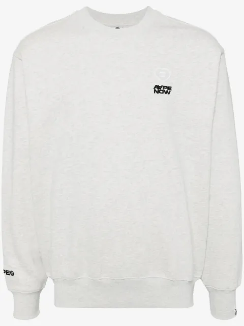 AAPE BY *A BATHING APE® logo-patched sweatshirt