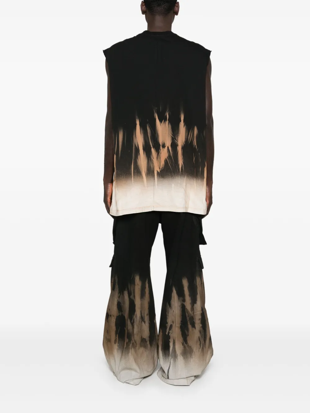 Rick Owens DRKSHDW Tarp T-shirt Zwart