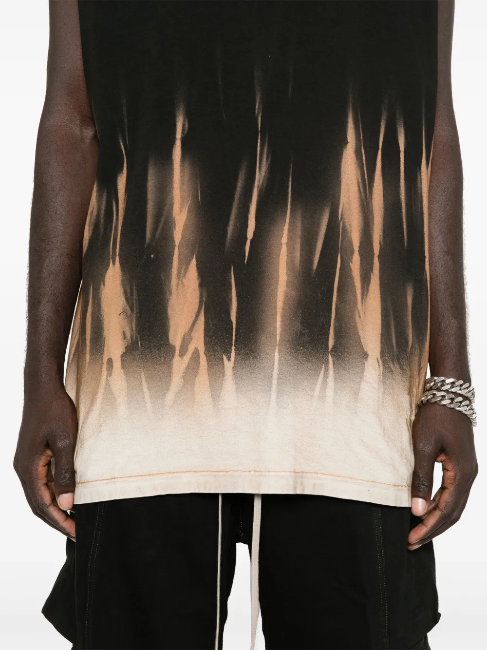 Rick Owens DRKSHDW Tarp T-shirt Zwart