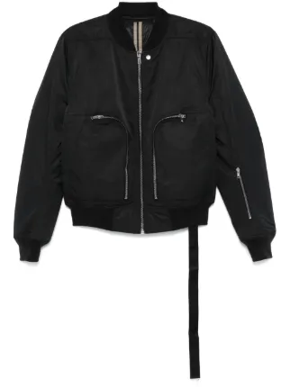 Rick Owens DRKSHDW Bauhaus Flight ボンバージャケット | ブラック