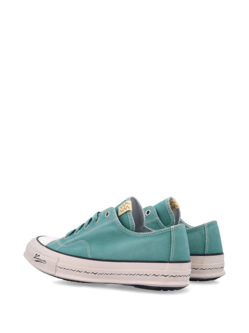 visvim Skagway canvas sneakers Groen