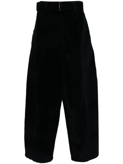 SONGZIO curved belted jeans