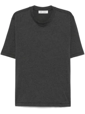 OUR LEGACY Tシャツ 半袖 ロゴ プリント コットン 46 OUR LEGACY Tシャツ 半袖 ロゴ プリント コットン 46