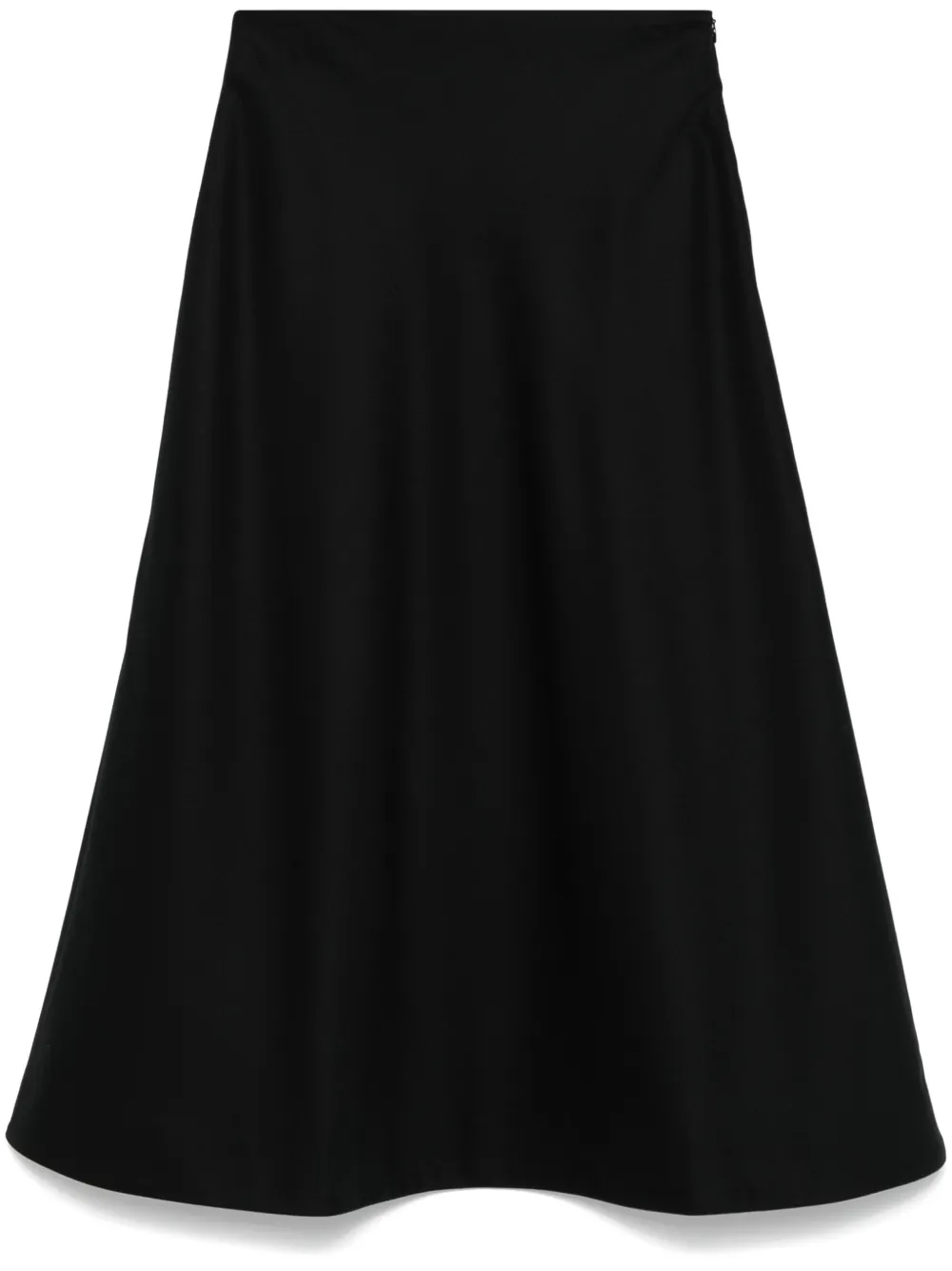 Skall Studio Mila midi-rok Zwart
