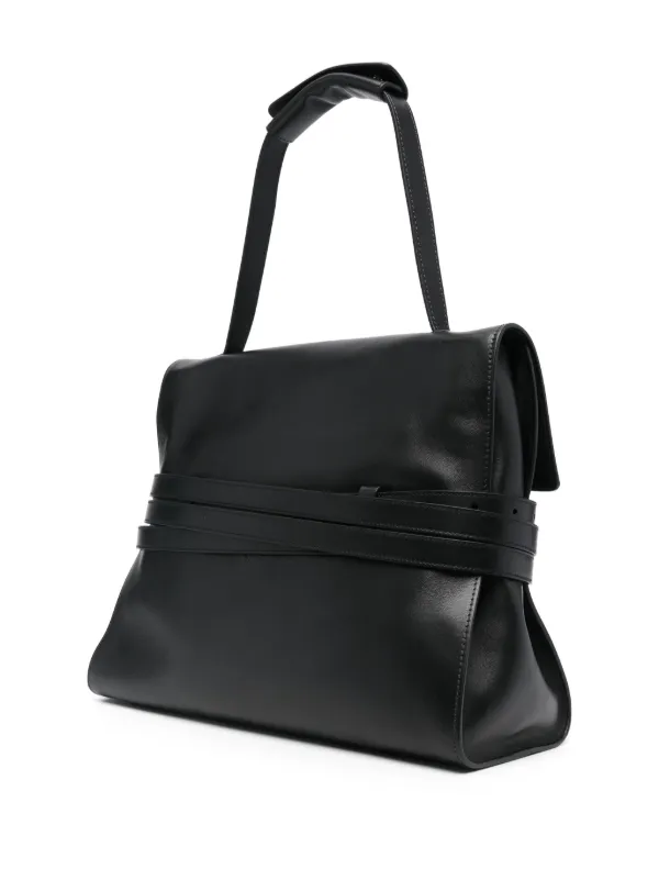 Moschino Medium Tie Me Tote Bag | Black | FARFETCH