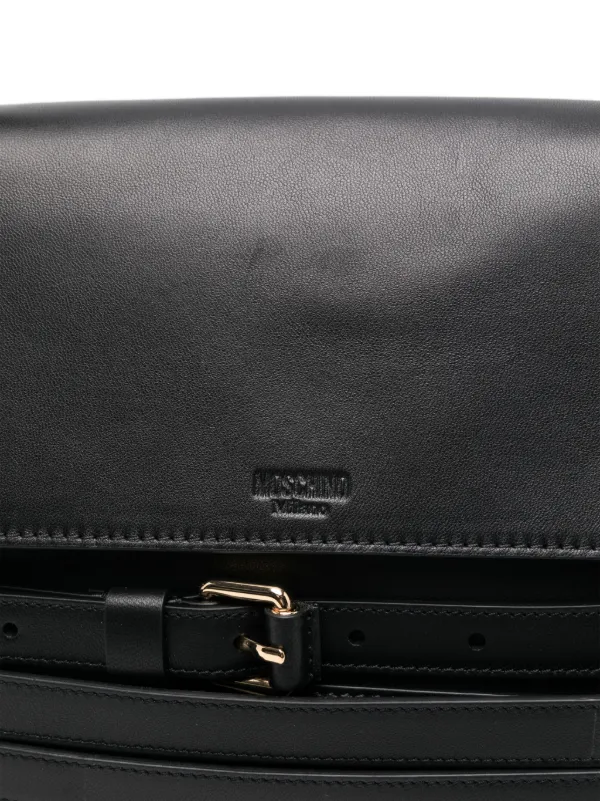 Moschino Medium Tie Me Tote Bag | Black | FARFETCH