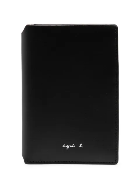 agnès b.  leather card case