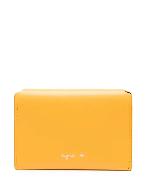 agnès b.  leather card case