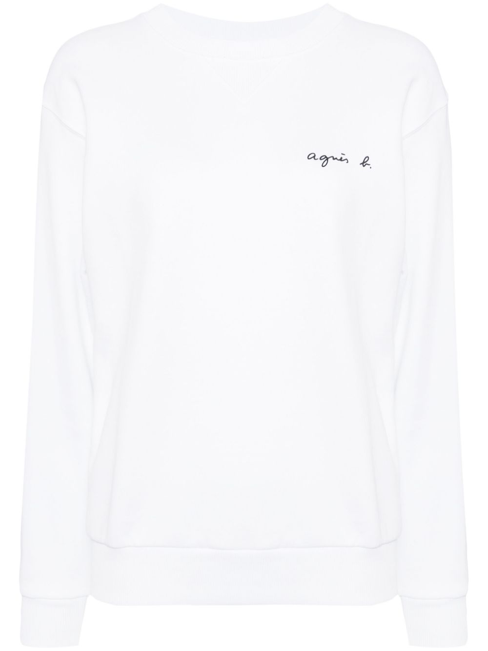 logo print sweatshirt