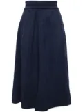 SPORT b. by agnès b. logo-embroidered skirt - Blue