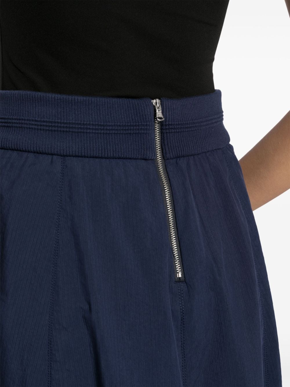 Shop Sport B. By Agnès B. Logo-embroidered Skirt In Blue